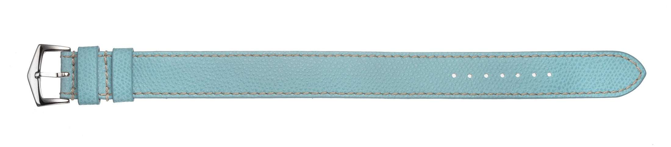 Light Blue Single Pass Watch Strap - Military Watch Strap- Milano Straps