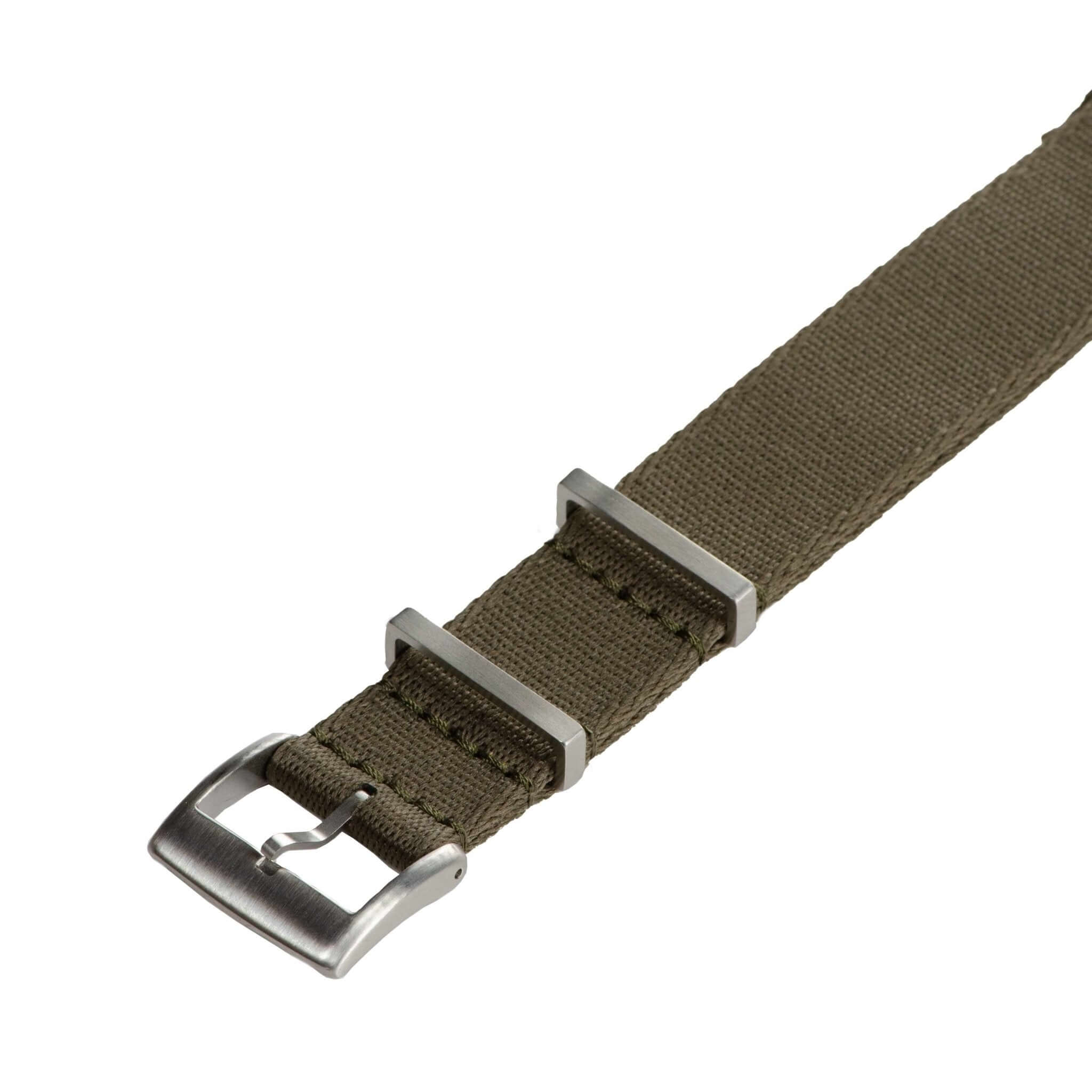 Dark shops green watch strap