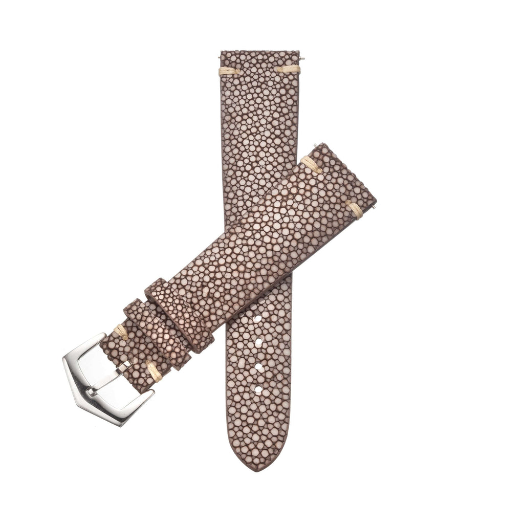 Sting Ray Watch Band Light Brown - - Milano Straps