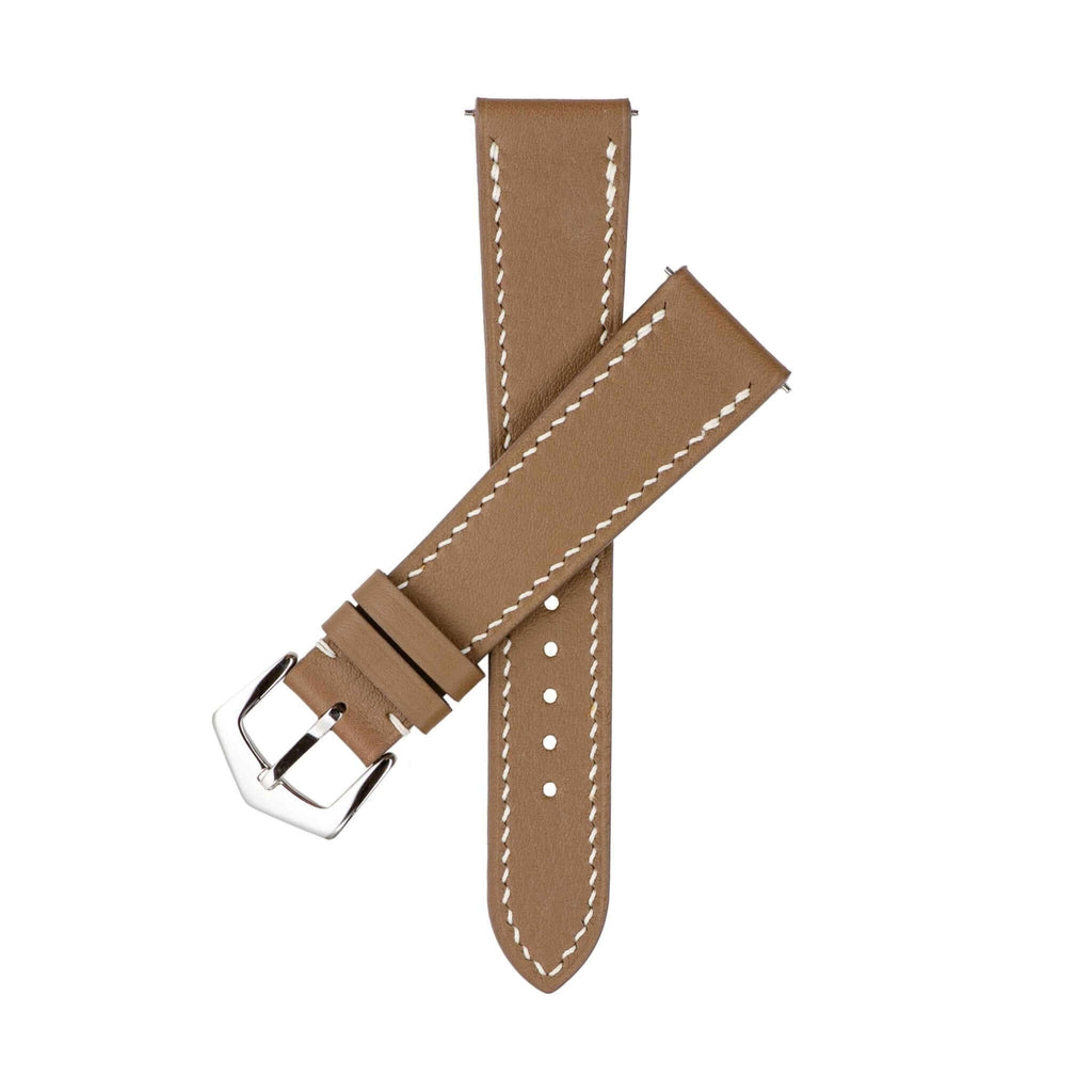 Toupe Swift Leather Watch Strap - Leather strap- Milano Straps